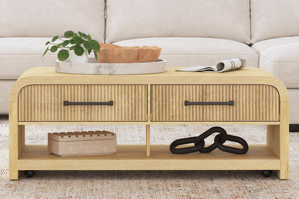 Ridgemont Coffee Table W/Casters