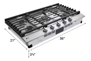 Lg Top 36" Gas 5B