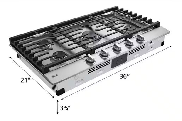 Lg Top 36" Gas 5B