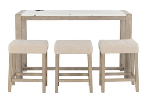 Andrea Console Table W/3 Stools