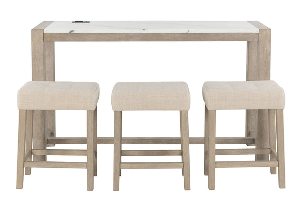 Andrea Console Table W/3 Stools