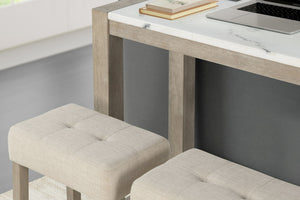 Andrea Console Table W/3 Stools