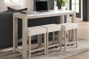 Andrea Console Table W/3 Stools