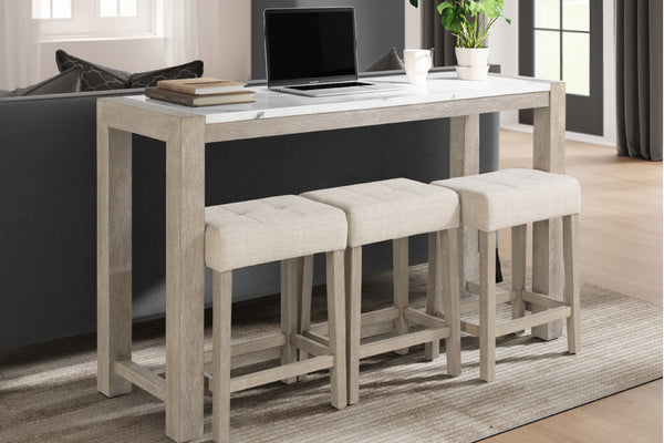 Andrea Console Table W/3 Stools