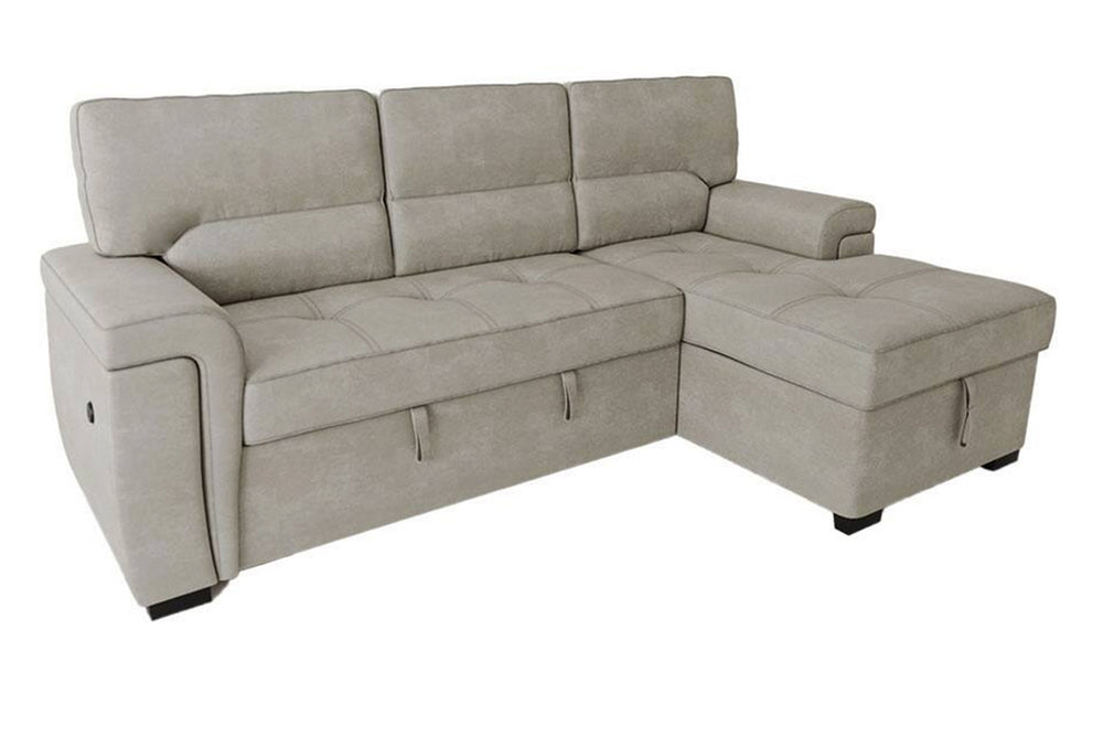 Derrick Lhf Loveseat/Rhf Chaise W/Strg