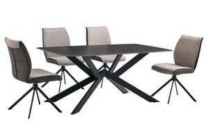 Pedro Dining Table/4Side Chair Set