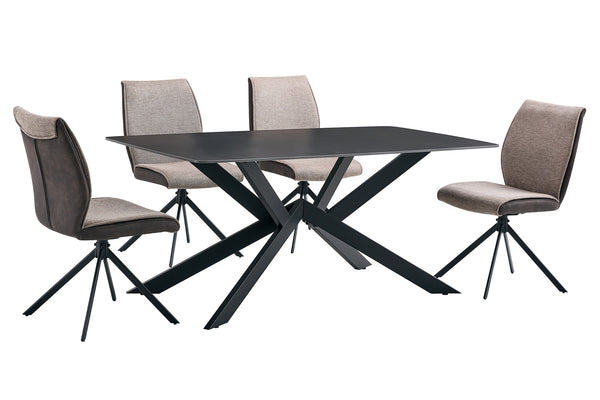 Pedro Dining Table/4Side Chair Set