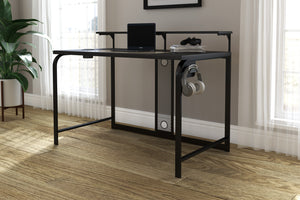 Lynxtyn 48" Gaming Desk with LED Lighting, Wireless and USB Charging