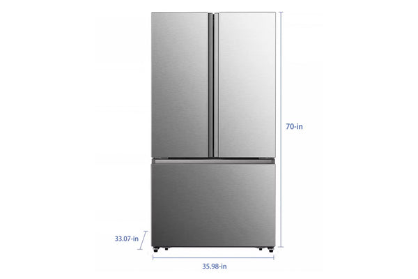 Hisense Nevera N6 26.6' French Door I/M Inv