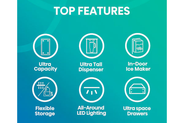 Hisense P5 Nevera 29.1' Side by Side I/M Inv