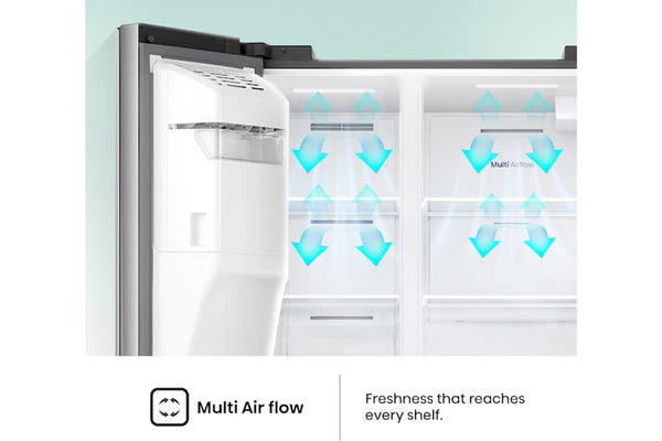 Hisense P5 Nevera 29.1' Side by Side I/M Inv