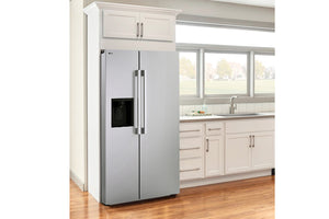 Refrigerator 26.6' Side by Side IM In-Door-Ice