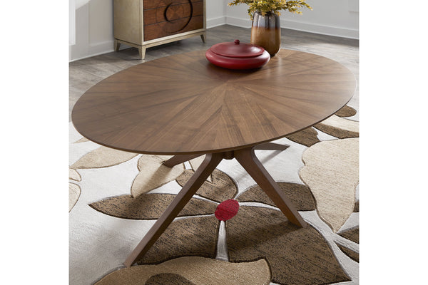 Lux Oval Dining Table/Fixed Top
