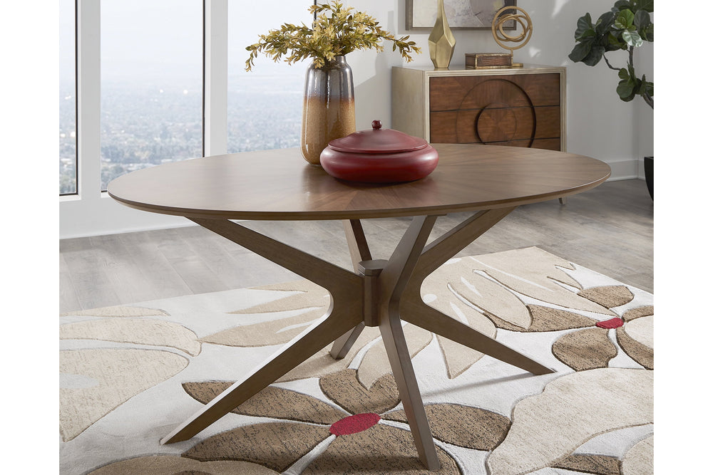 Lux Oval Dining Table/Fixed Top