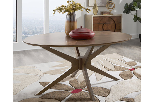 Lux Oval Dining Table/Fixed Top