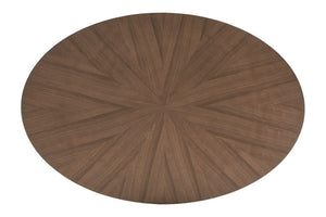 Lux Oval Dining Table W/4Chair Set