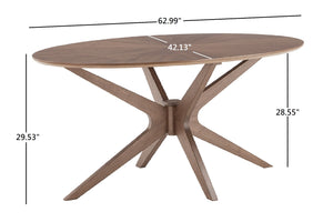 Lux Oval Dining Table/Fixed Top