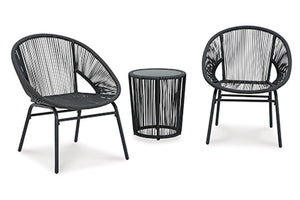 Outdoor Chair W/Table (3/CN)