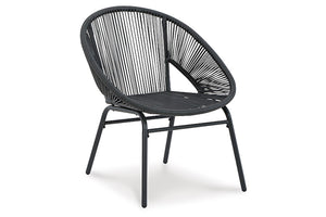 Outdoor Chair W/Table (3/CN)