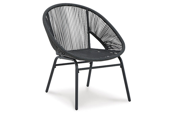 Outdoor Chair W/Table (3/CN)