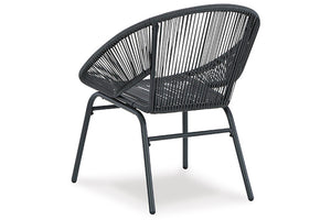 Outdoor Chair W/Table (3/CN)