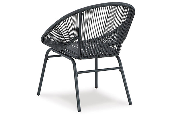 Outdoor Chair W/Table (3/CN)