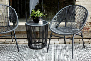 Outdoor Chair W/Table (3/CN)