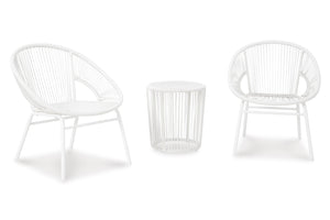 Outdoor Chair W/Table (3/CN)