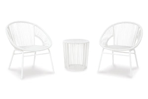 Outdoor Chair W/Table (3/CN)