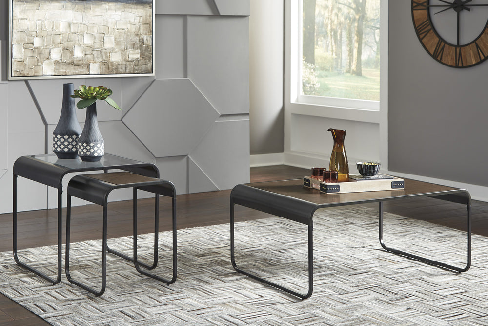Ashley Larzeny Occasional Table Set