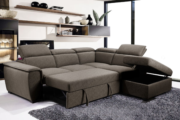 Gerardo Sofa Chaise/Otto/Storage