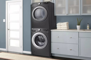 Lg 347 Washer/Dryer-Ele F/Load M-Bk