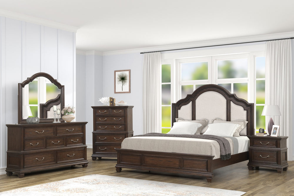 Letizia Bed/Dresser/Mirror Set