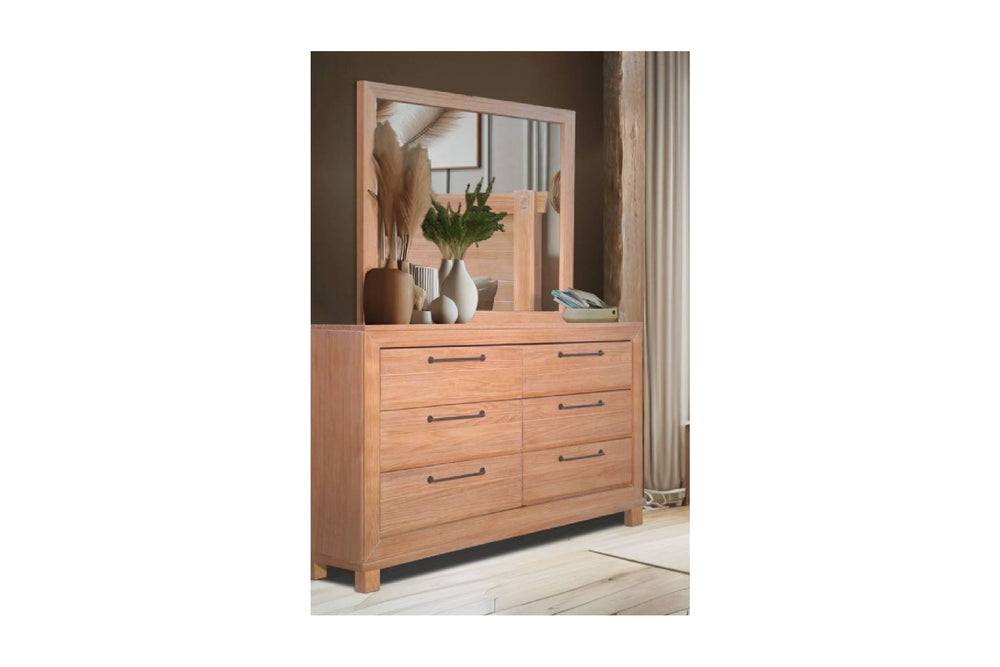 Sturdy Dresser/Mirror Set