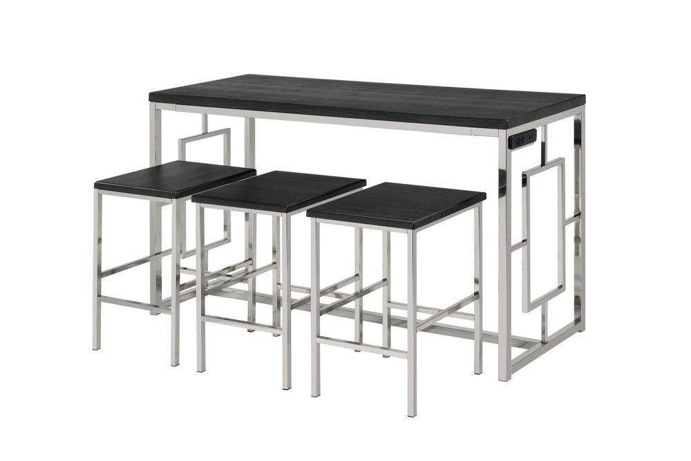 Ezra Bar Table W/3 Stools