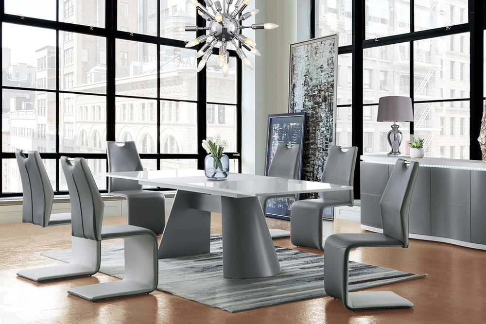 Beverly Mesa de Comedor con 4 Sillas