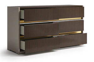Elettra Dresser W/Led And Mirror Set