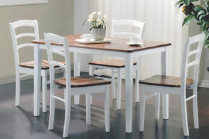 Piamont Mesa de Comedor con 4 Sillas
