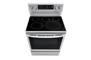 Lg Lrel6325f Stove 30"Ele 5B W/Airf I-View