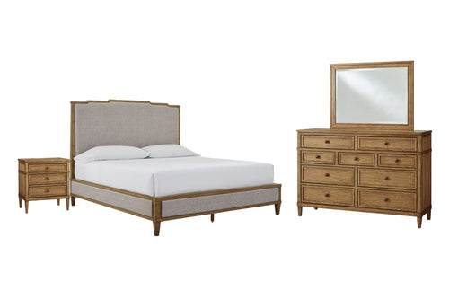 Sharlance Cama, Gavetero con Espejo & Mesa de Noche