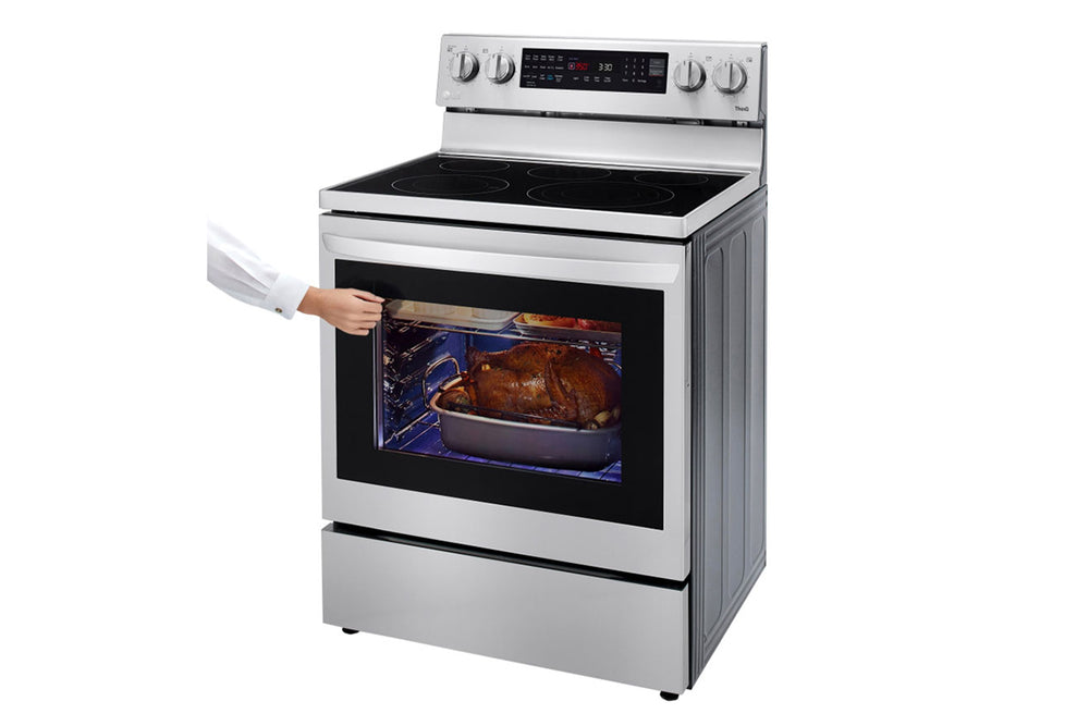 Lg Lrel6325f Stove 30"Ele 5B W/Airf I-View