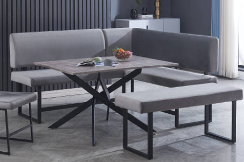 DT197 Blazer Mesa de Comedor, Bench en forma de "L" & Bench