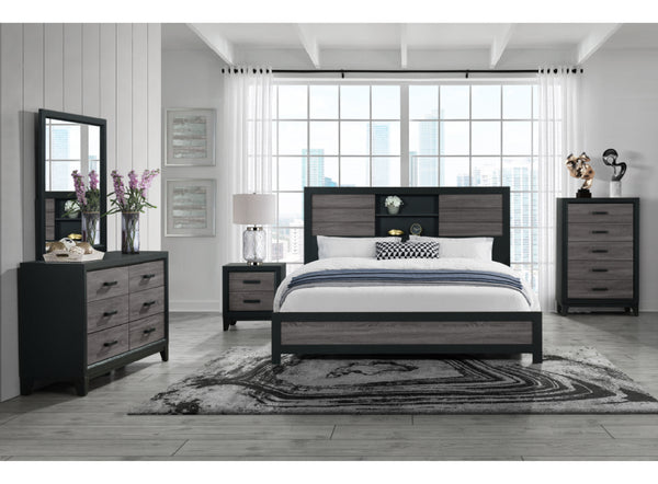 Lisbon Bed/Dres/Mirr Set