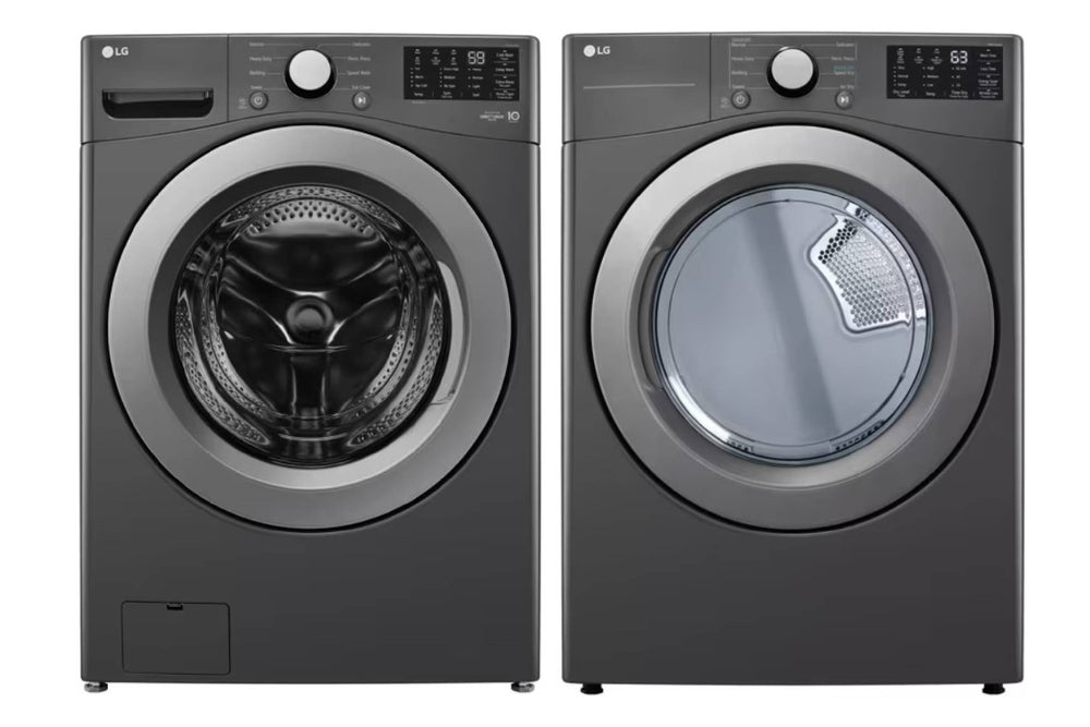 Lg 347 Washer/Dryer-Ele F/Load M-Bk