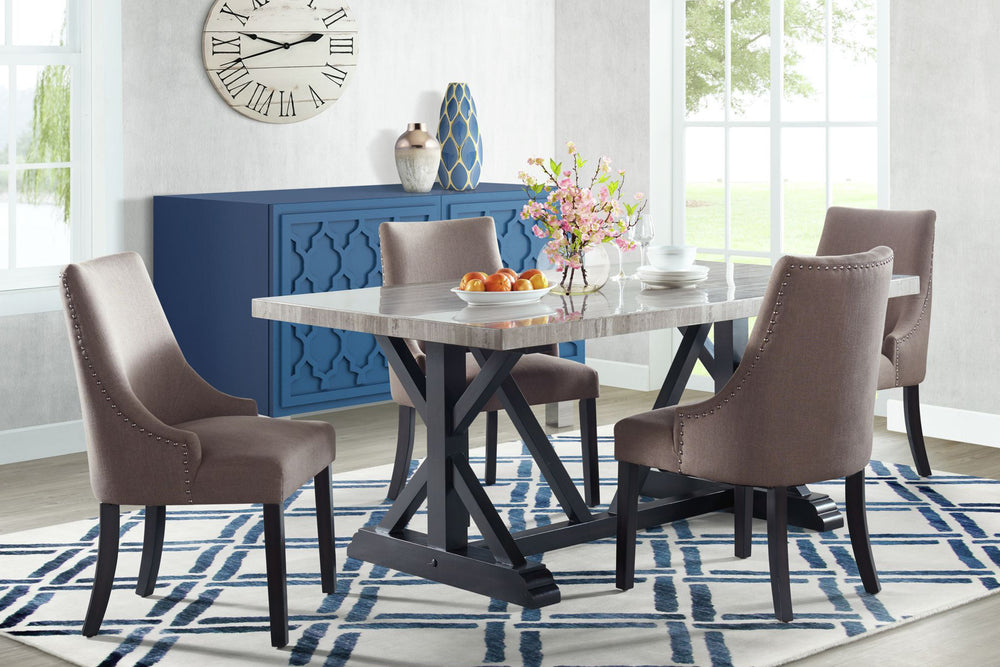 Tinsley Mesa de Comedor con 4 Sillas