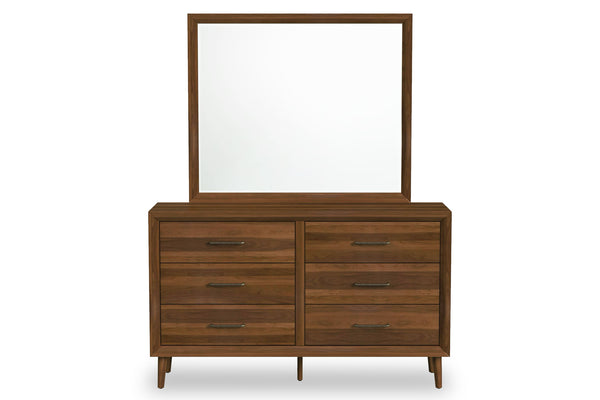 Bettie Cama Full, Gavetero con Espejo & Mesa de Noche