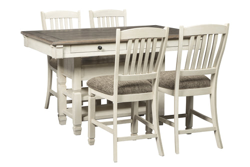 Bolanburg Mesa de Comedor con 4 Taburetes