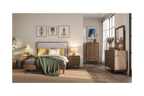 B987 Westbrook Cama Full & Gavetero con Espejo