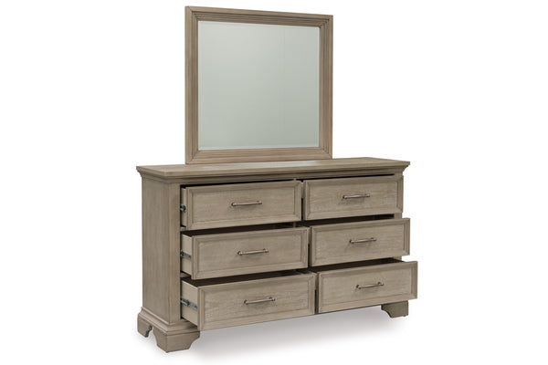 Ashley Vallardia Dresser/Mirror Set