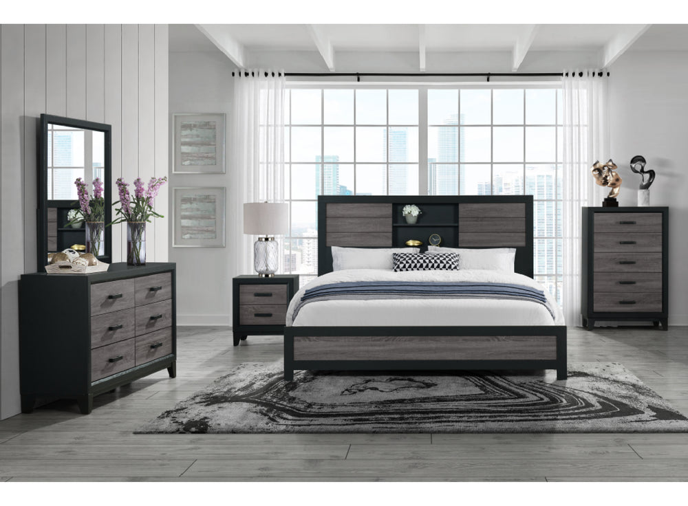 Lisbon Bed/Dres/Mirr Set